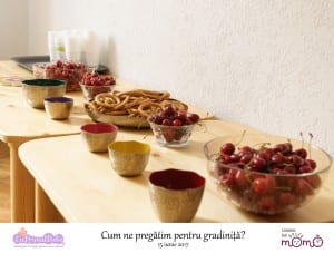 masa eveniment cum ne pregătim pentru grădiniță